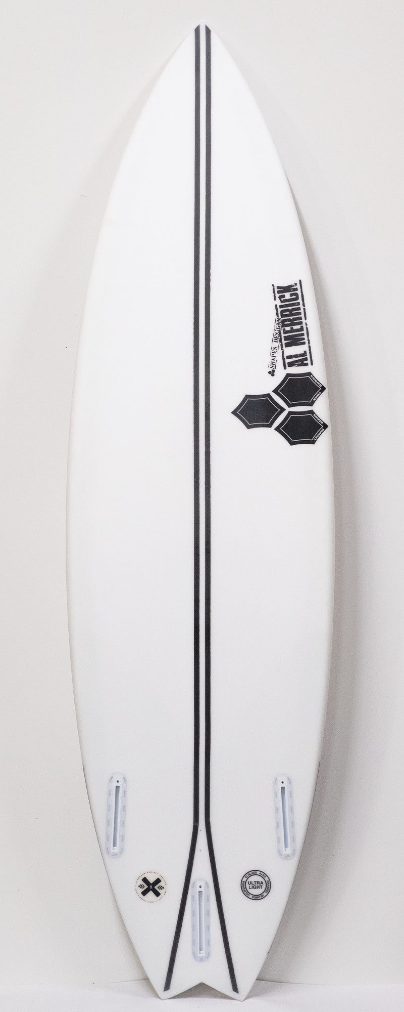 5'8 Fred Rubble Spine-Tek Futures - Used Team Board – Channel