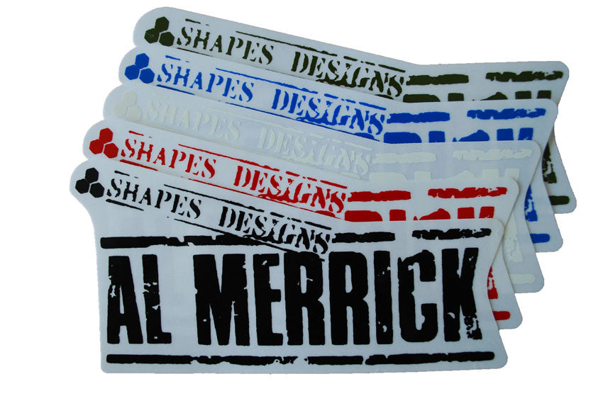 Al merrick sticker discount