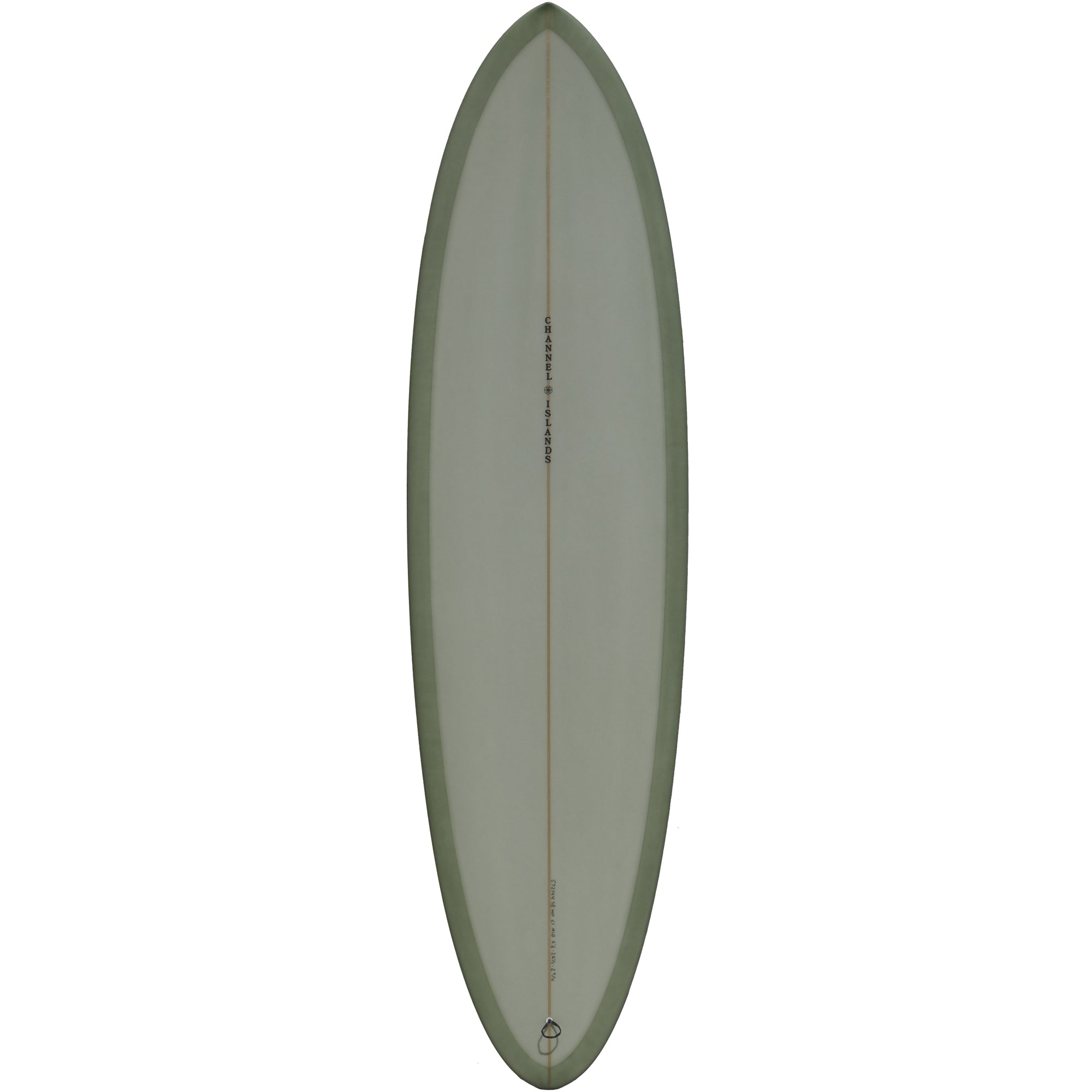 6'10 CI Mid - Sage – Channel Islands Surfboards