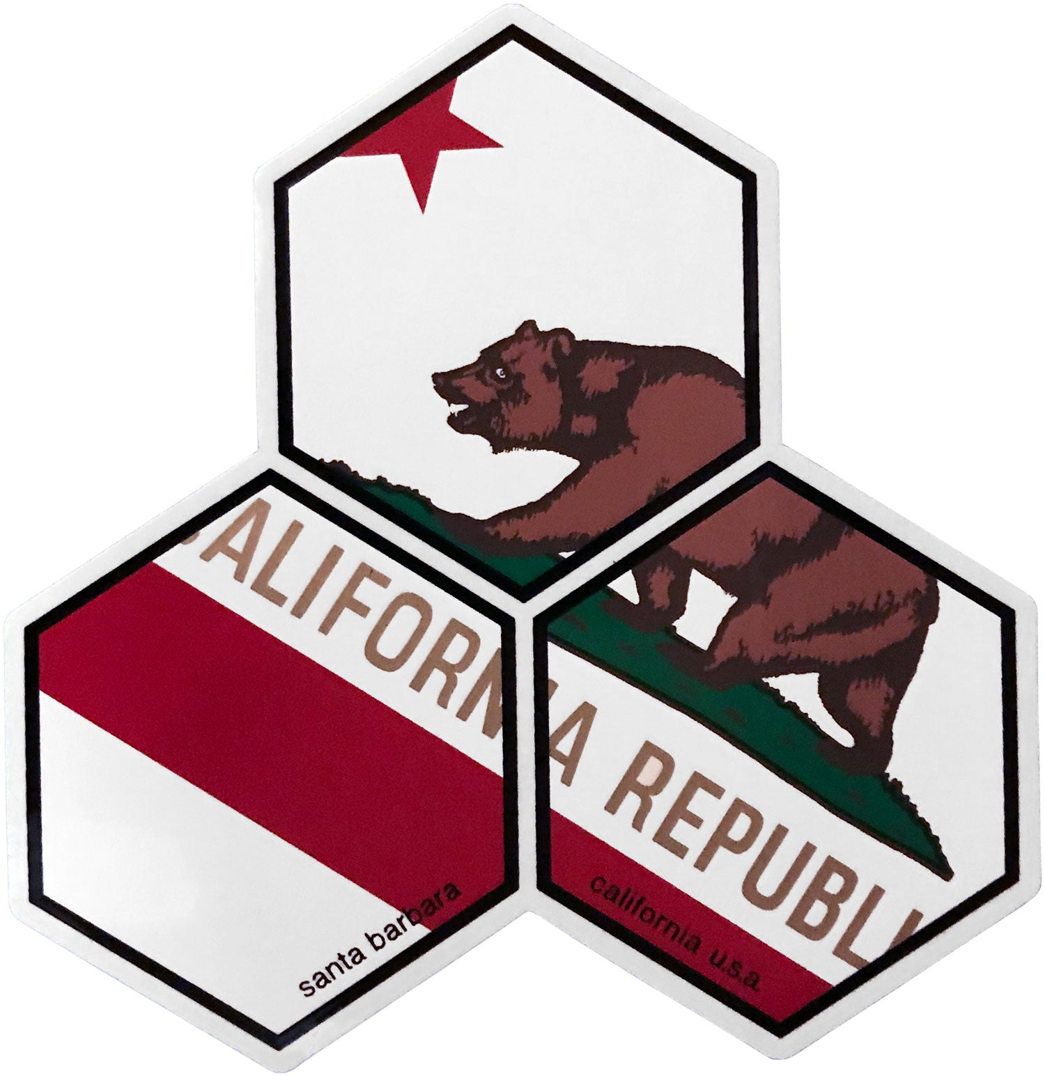 California Republic Sticker Pack California Republic Sticker Pack