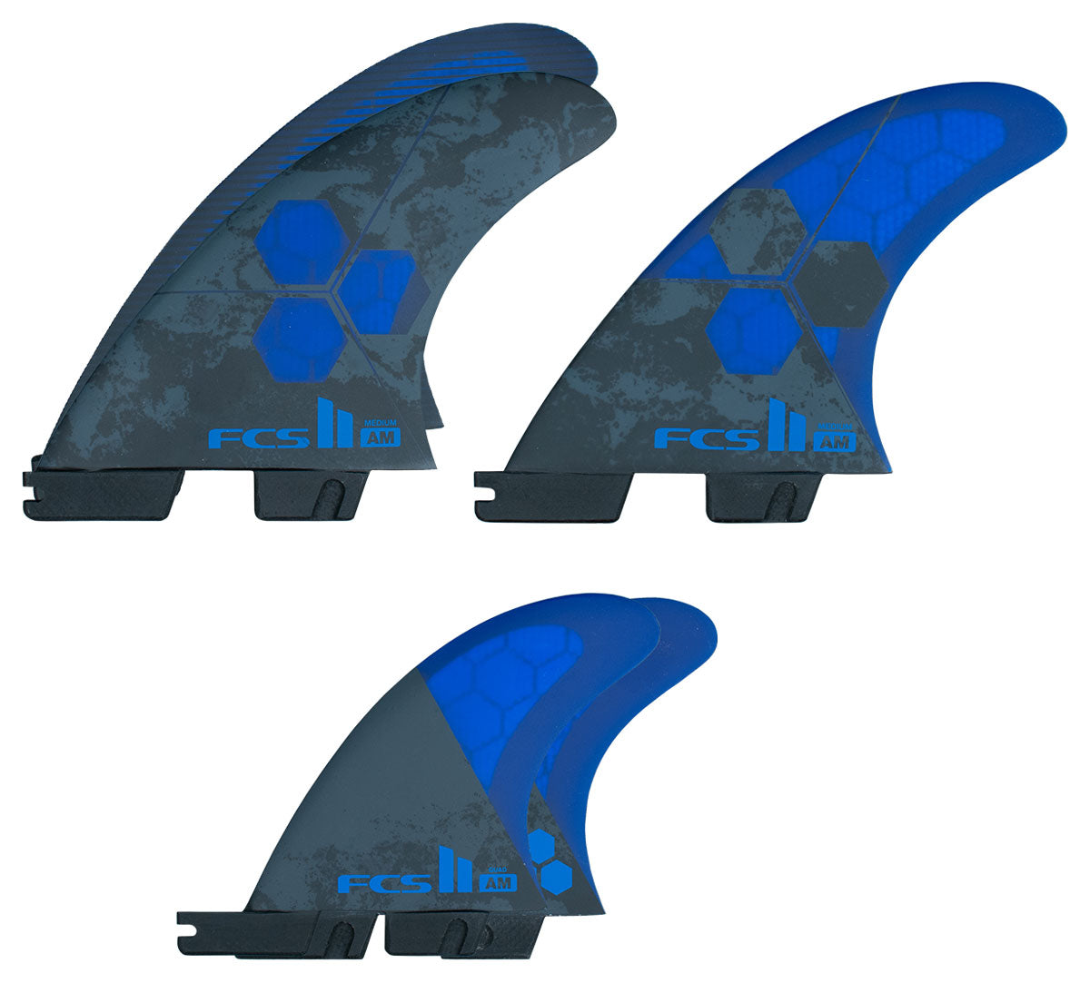 FCS II Performance Core 5 Fin Set Medium – Channel Islands Surfboards