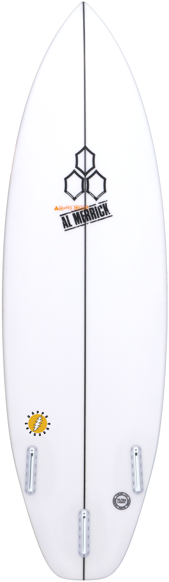 AL MERRICK ハッピーエブリデイ 5'9\" CHANNEL ISLANDS SURFBOARDS 25 チャンネルアイランド HAPPY