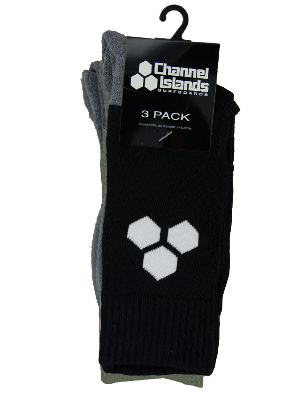 Hex Socks - 3 Pack