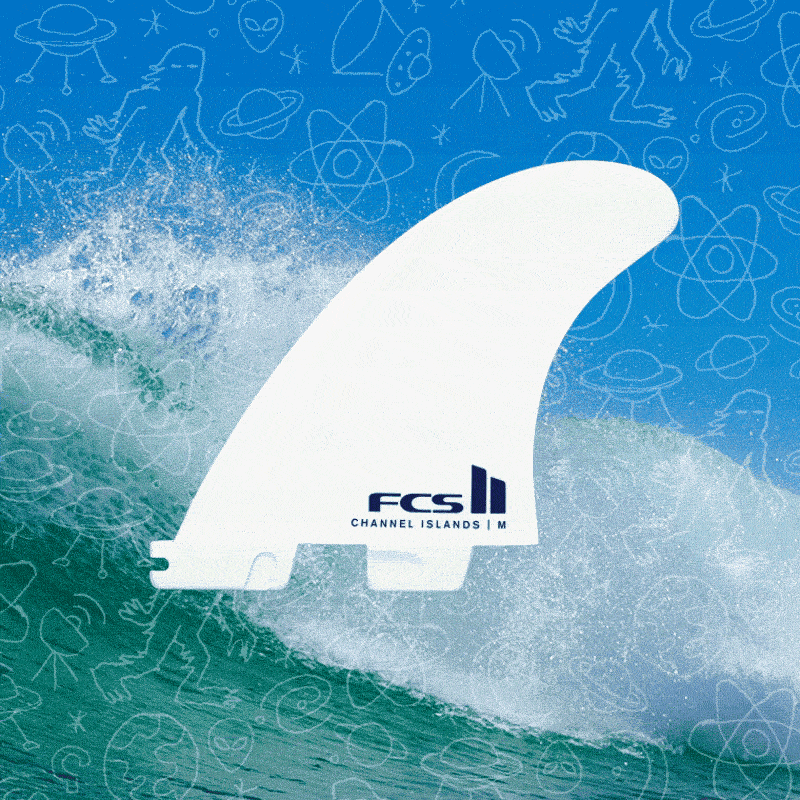 FCS II CI Upright Solution Tri Set – Channel Islands Surfboards
