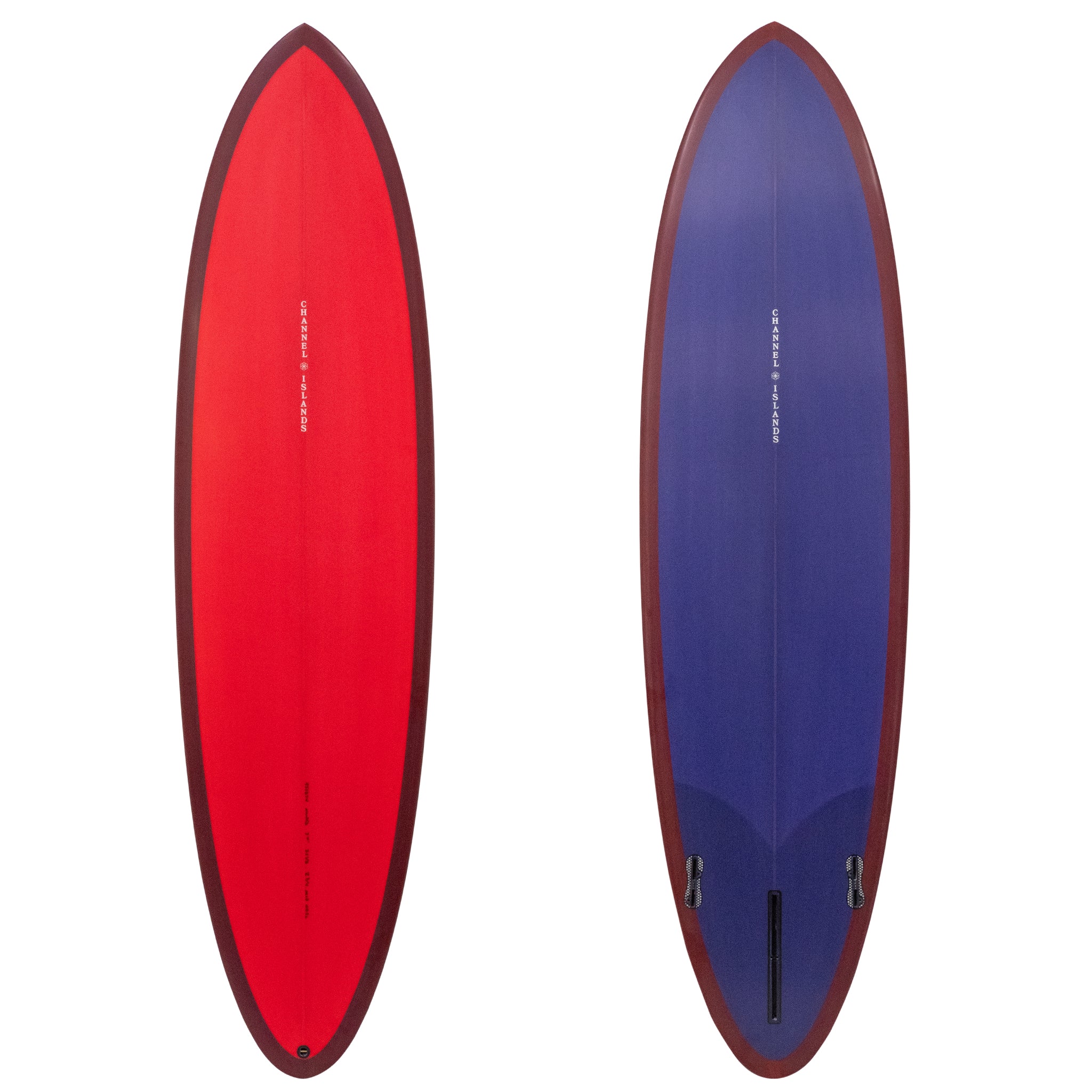Channel Islands CI Mid Mid-length — full deck view