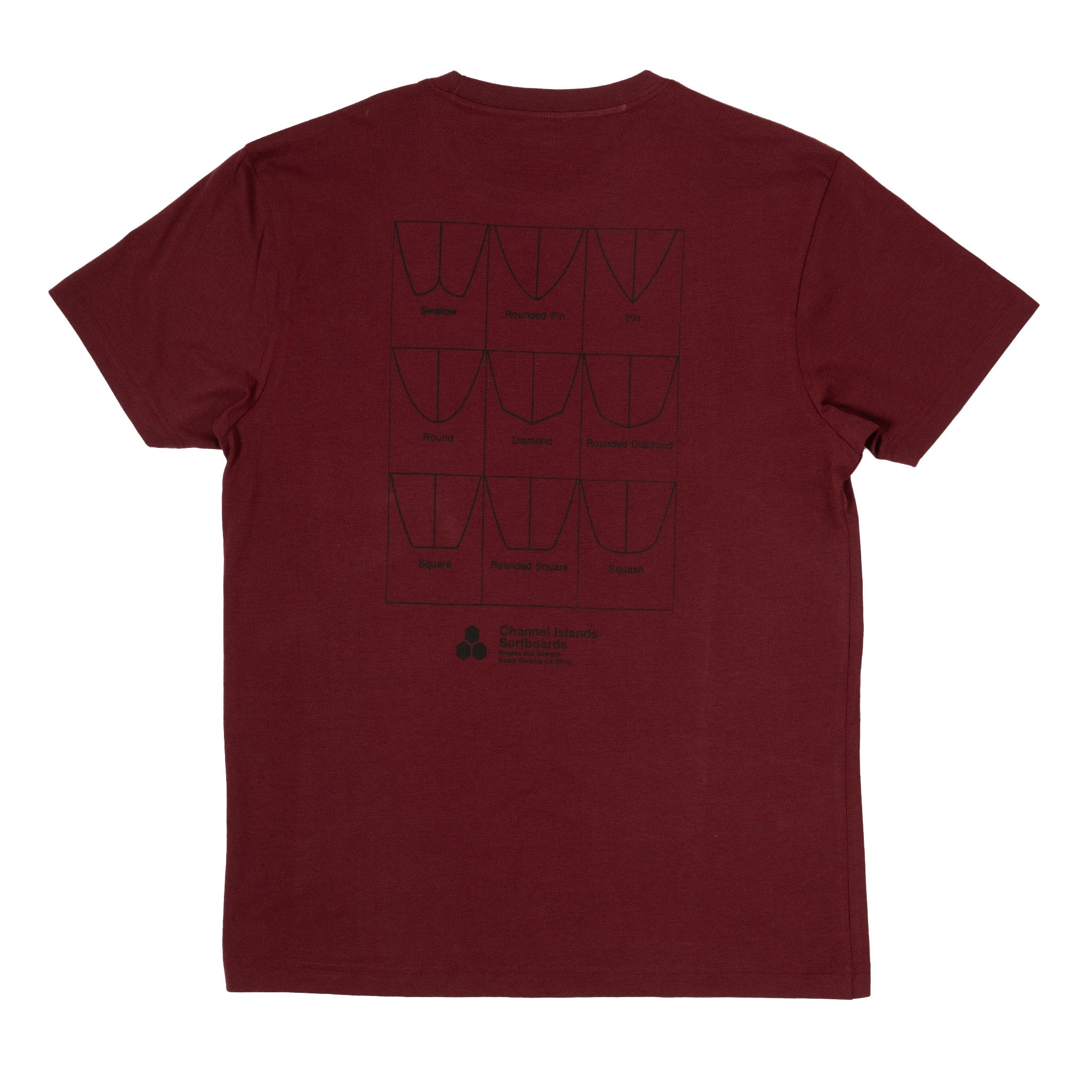 Tailz Short Sleeve TShirt Channel Islands Surfboards