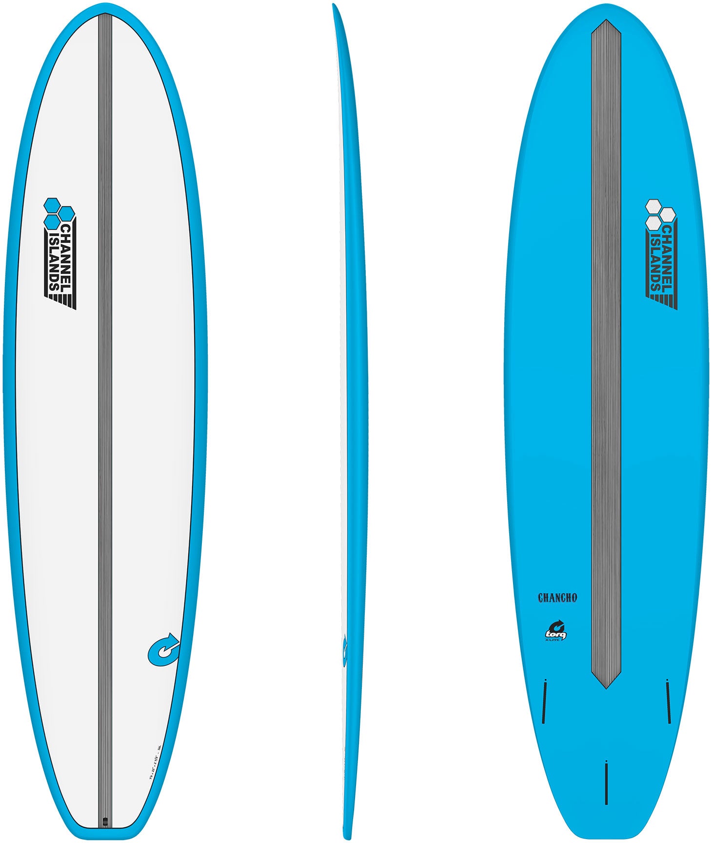 7'6 X-Lite Chancho Blue – Channel Islands Surfboards