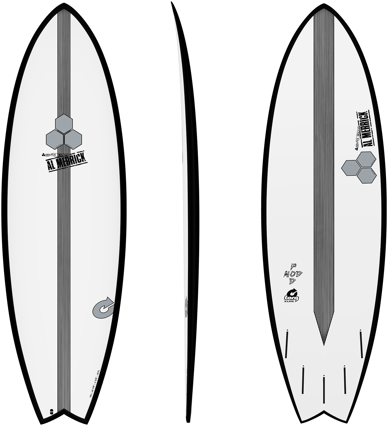 5'10 X-Lite Pod Mod Black Channel Islands Surfboards 5'10 X-Lite Pod Mod Black Channel Islands Surfboards