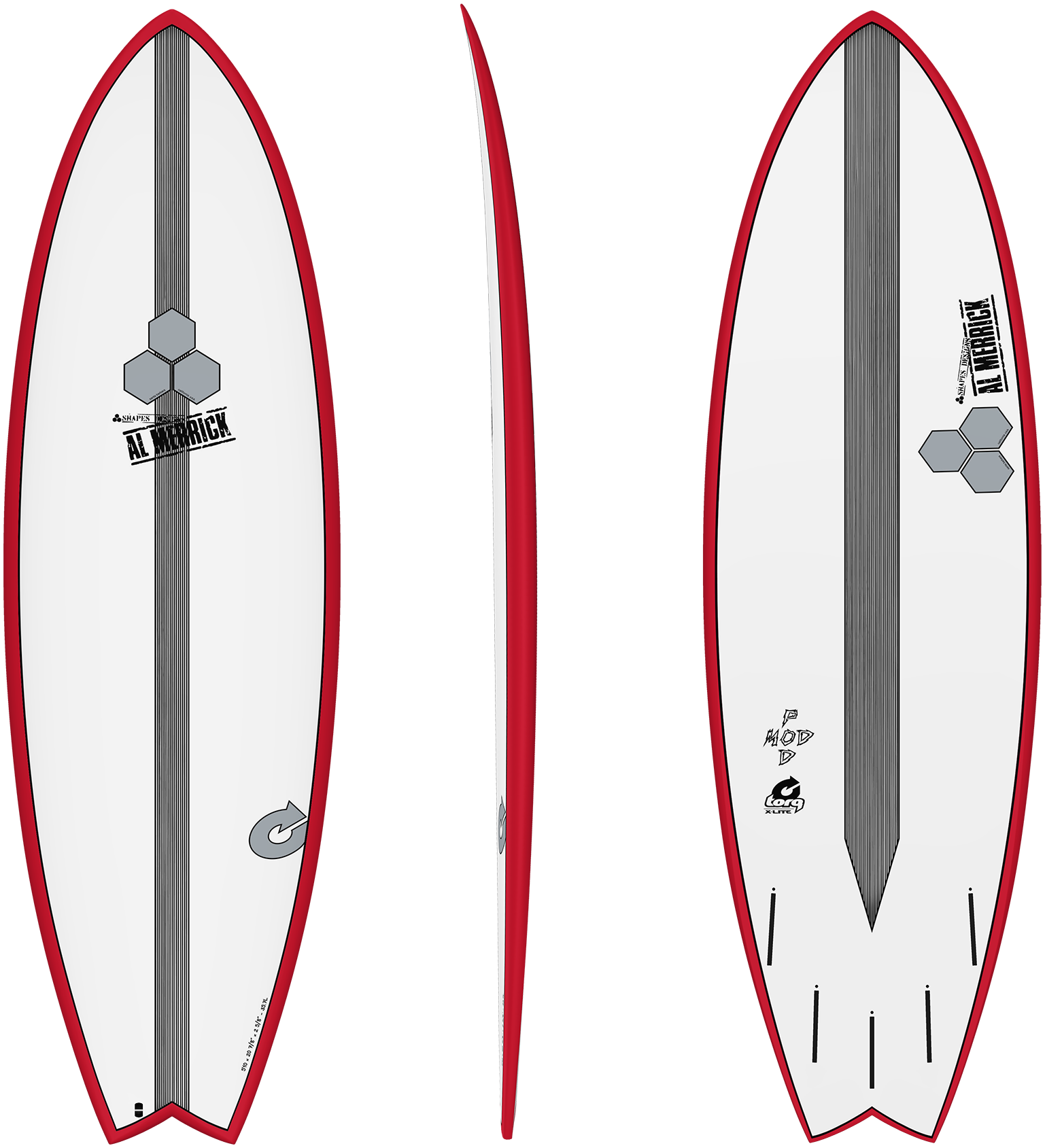 KANKO アルメリツク podmod 5.10 KANKO アルメリツク podmod 5.10 5'10 X-Lite Pod Mod Red